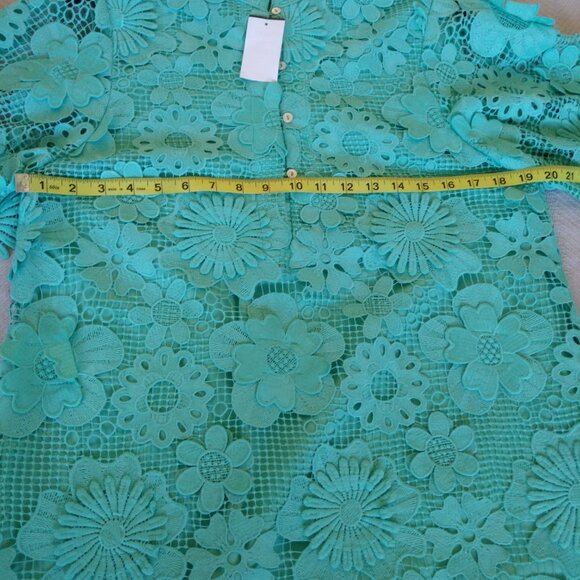 NWT! J.Marie Dress ONLY $59! Retail $168! Seraphina Floral 3D Lace Sz XS - Picture 5 of 8